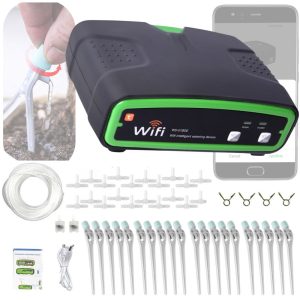 Sistem irigare automat inteligent WiFi pentru grădină