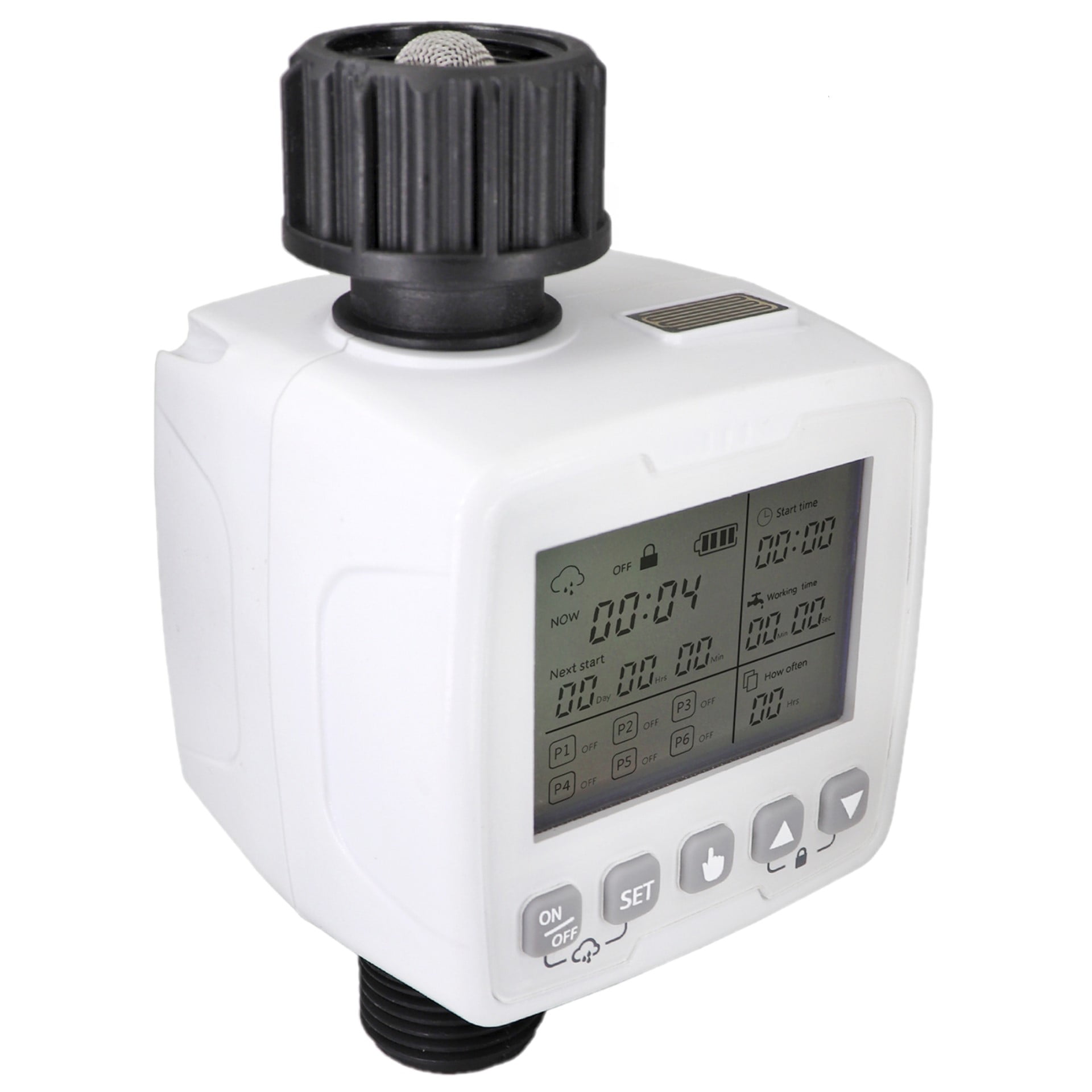 Temporizator de irigare pentru grădină