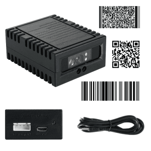 Scanner coduri de bare și QR, cablu USB