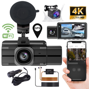 Camera auto 4K Ultra HD GPS WiFi